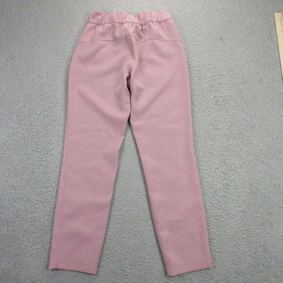 Lululemon Womens On The Fly Pant‎ *Woven 27" size 2 Pink Drawstring W5BPMS - Picture 2 of 8